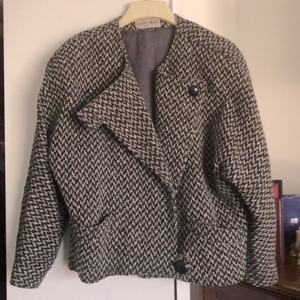 Vintage 60’s 70’s cropped wool cropped coat